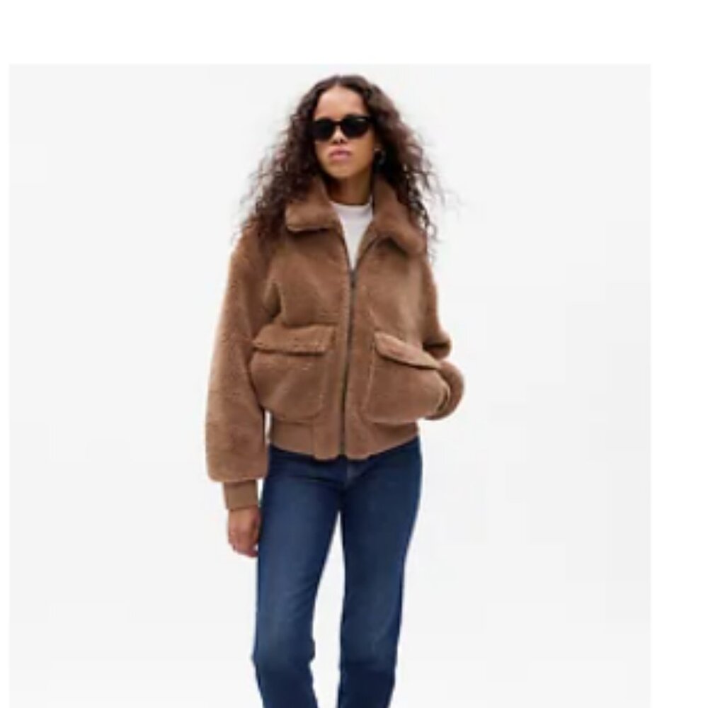 GAP Sherpa Moto Jacket
